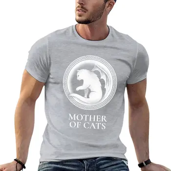 Mother of Cats - Cat Dragon Wing | Идеальный подарок, футболка, одежда в стиле хиппи, Футболка с коротким рукавом, Мужская футболка